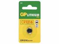 GP BATTERIES GPCR1216STD144C1, GP Batteries Knopfzelle CR 1216 3 V 1 St. Lithium