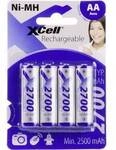 XCell X2700AA B4 Mignon (AA)-Akku NiMH 2700 mAh 1.2 V 4 St. 118740