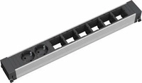 BACHMANN 909.005, BACHMANN CONFERENCE TOP FRAME X-Large Einsatz 2x Schutzkontakt 6x