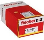Fischer 513704 Nageld&uuml;bel 120 mm 8 mm 100 St.