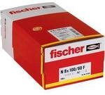 Fischer 513703 Nageld&uuml;bel 100 mm 8 mm 100 St.
