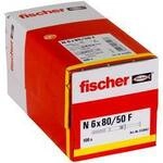 Fischer 513842 Nageld&uuml;bel 80 mm 6 mm 100 St.