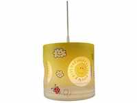 Niermann Sunny Sonne Pendelleuchte Energiesparlampe, LED E27 60 W Bunt 120