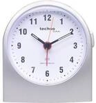 Techno Line WT 753 Funk Wecker Silber Alarmzeiten 1 Fluoreszierend Zeiger 1 Timerzeit