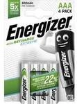 Energizer Extreme HR03 Micro (AAA)-Akku NiMH 800 mAh 1.2 V 4 St. E300624400