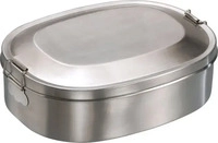 MATO interpr&auml;sent Break Brotzeitdose 0.45 l Edelstahl Silber 4174