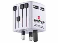 Skross World USB Charger 1.302330 USB-Ladegerät Steckdose Ausgangsstrom (max.)...