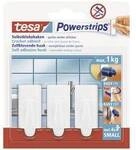 tesa POWERSTRIPS&reg; Klebehaken Small Trend Wei&szlig; Inhalt: 3 St. 57559-00000-20