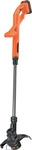 BLACK & DECKER ST1823-QW, Black & Decker Akku Akku-Rasentrimmer inkl. Akku, inkl.