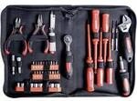 Br&uuml;der Mannesmann M29044 Werkzeugset Elektriker in Tasche 45teilig