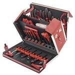 Cimco Cimco Werkzeuge 170378 Elektriker Werkzeugkoffer best&uuml;ckt 54teilig (L x B x H)
