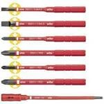 Wiha VDE Schlitz, Kreuzschlitz Phillips, Kreuzschlitz Pozidriv Schraubendreher-Set 4
