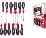 Wiha 302 H12 Werkstatt Schraubendreher-Set 12teilig Schlitz, Innen-TORX, Kreuzschlitz