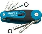 Hazet 2100-Satz Innen-Sechskant Winkelschraubendreher-Set 2.5 mm, 3 mm, 4 mm, 5 mm, 6