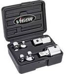 Vigor V1293 Steckschl&uuml;ssel-Adapter-Set Antrieb 1/4 (6.3 mm), 3/8 (10 mm), 1/2 (12.5