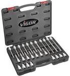 Vigor Steckschl&uuml;ssel-Bit-Einsatz-Set 1/2 (12.5 mm) 26teilig V1918