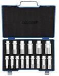 Gedore 2190214 Steckschl&uuml;sselsatz metrisch 1/2 (12.5 mm) 15teilig 2190214