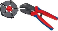 KNIPEX 97 33 02, Knipex MultiCrimp 97 33 02 Crimpzange Unisolierte, offene