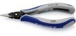 Knipex 34 52 130 Elektrotechnik und Feinwerktechnik Flachrundzange Chrom-Vanadium
