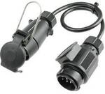 AS Schwabe 60467 Anh&auml;nger Adapter [Stecker 13polig - Steckdose 7polig]...