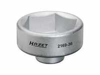 HAZET Ölfilter-Schlüssel 2169-36 ∙ Vierkant hohl 10 mm (3/8 Zoll) ∙
