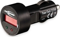 ANSMANN 1900-0019, Ansmann PowerCheck12/24V-bl Kfz-Spannungsmesser 24 V, 12 V