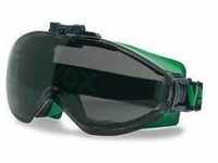 Uvex U-Sonic Supravision Excellence Schutzbrille - Transparent/Grau-Lime 9308245