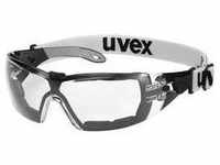 uvex pheos guard 9192180 Schutzbrille inkl. UV-Schutz Schwarz, Grau