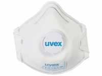 uvex filtrierende Halb-/Feinstaubmaske silv-air 2110 FFP1NRD, Ausatemventil, 15/VE