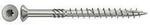 Fischer 660604 Terrassenschrauben 5 mm 50 mm Sechsrund Edelstahl 200 St.