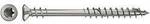 Fischer 660616 Terrassenschrauben 5.5 mm 60 mm Sechsrund Edelstahl 200 St.
