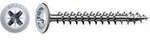 SPAX 0281010400202 R&uuml;ckwandschrauben 4 mm 20 mm Kreuzschlitz Pozidriv Stahl 2000 St.