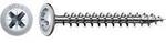 SPAX 0281010500302 R&uuml;ckwandschrauben 5 mm 30 mm Kreuzschlitz Pozidriv Stahl 1000 St.