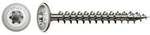 SPAX 0257000600605 R 88193 m.Spitze/T-STAR TG Holzschraube 6 mm 60 mm T-STAR plus