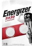 ENERGIZER Spezialzelle Lithium CR 2430 2 St./Pack. E300830300