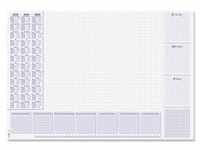 Sigel Lilac HO355 Schreibunterlage 3-Jahreskalender Mehrfarbig (B x H) 595 mm x 410