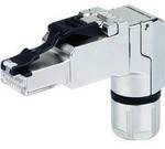 Teleg&auml;rtner 100023064 RJ45-Stecker gewinkelt, feldkonfektionierbar 100023064