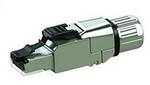 Teleg&auml;rtner 100023087 RJ45 Stecker CAT 6A geschirmt 100023087 Stecker, gerade