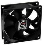 LC Power LC-CF-80 PC-Geh&auml;use-L&uuml;fter Schwarz (B x H x T) 80 x 80 x 25 mm