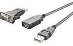 CE Seriell, USB 2.0 Anschlusskabel [1x USB 2.0 Stecker A - 1x D-SUB-Stecker 9pol.]