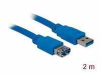 Delock USB-Kabel USB 3.2 Gen1 (USB 3.0 / USB 3.1 Gen1) USB-A Stecker, USB-A Buchse
