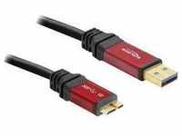 Delock USB-Kabel USB 3.2 Gen1 (USB 3.0 / USB 3.1 Gen1) USB-A Stecker, USB-Micro-B 3.0