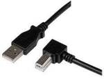 StarTech.com 3m USB 2.0 A auf B Kabel rechts gewinkelt - St/St - USB Druckerkabel -