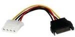 StarTech.com 15cm SATA auf LP4 Stromadapter - Bu/St - Netzteil - SATA-Stromsteck