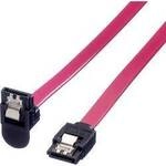 ROLINE Int. SATA 6.0 Gbit/s HDD-Kabel mit Schnappverschluss, gewinkelt, 0,5 m
