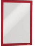Durable 487203 DURAFRAME A4 - 4872 Info-Rahmen, selbstklebend DIN A4 Rot (B x H) 236