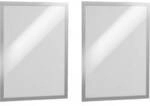 Durable 487323 DURAFRAME A3 - 4873 Info-Rahmen, selbstklebend DIN A3 Silber (B x H)