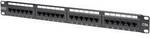 Digitus DN-91524U 24 Port Netzwerk-Patchpanel 483 mm (19) CAT 5e 1 HE Mehrfarbig