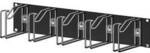 Rittal 7257105 19 Zoll Rangierpanel 2 HE Tiefschwarz (RAL 9005)