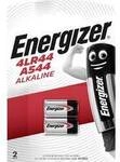 Energizer 4LR44/A544 Alkaline 2er Spezial-Batterie 476A Alkali-Mangan 6 V 178 mAh 2